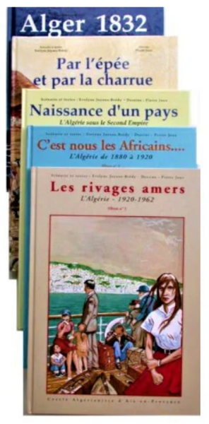 La Famille Dieudonné en Algérie - BD en 5 Tomes (Série complète)