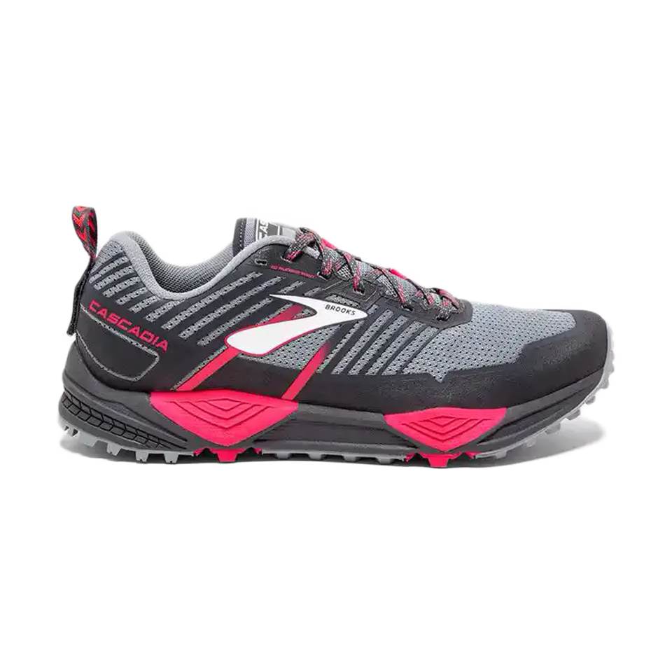 Brooks Women's Cascadia 13 Grey/Pink 