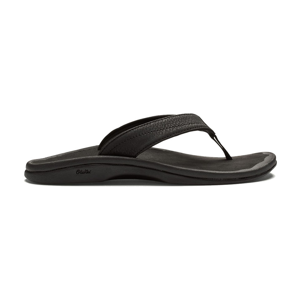 OluKai Women's 'Ohana Black/Black - Play Stores Inc