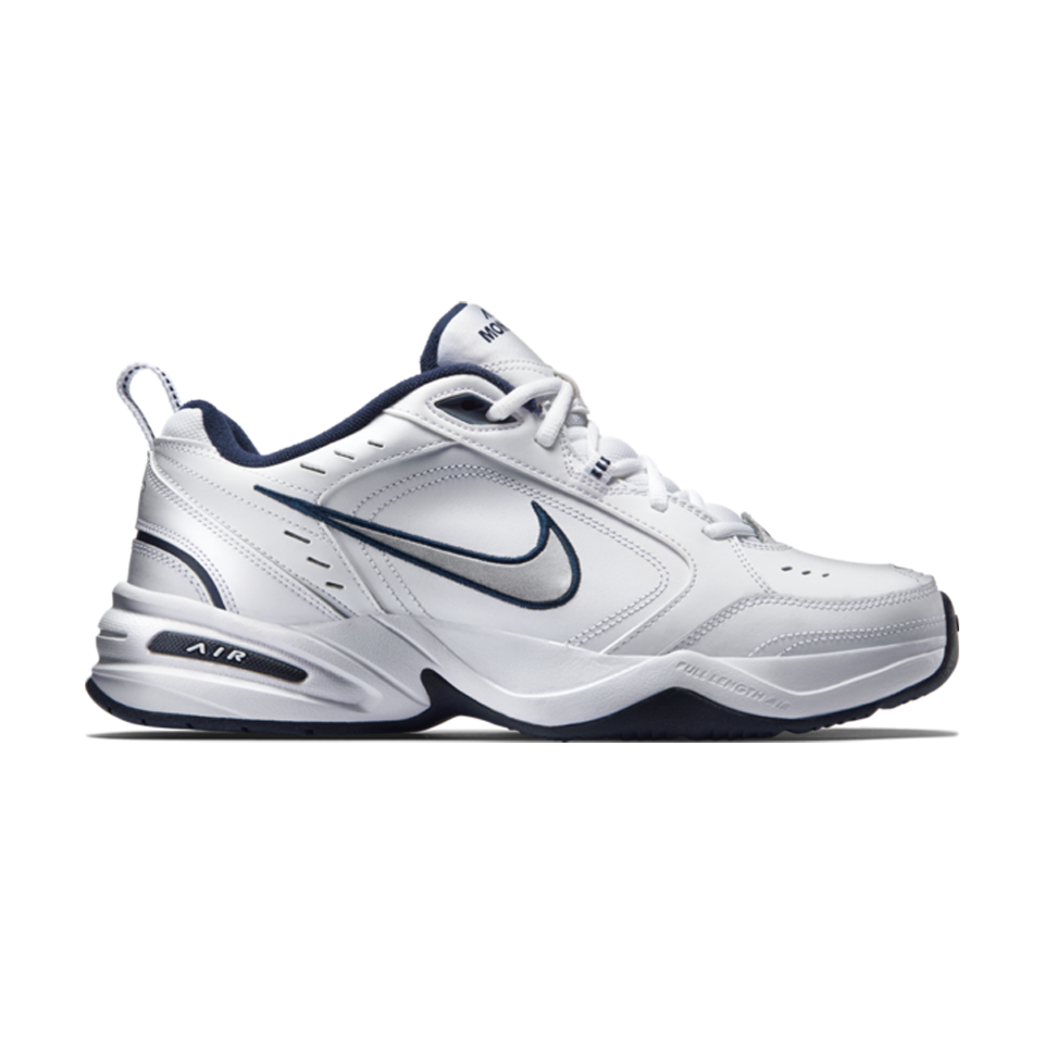 nike air monarch silver