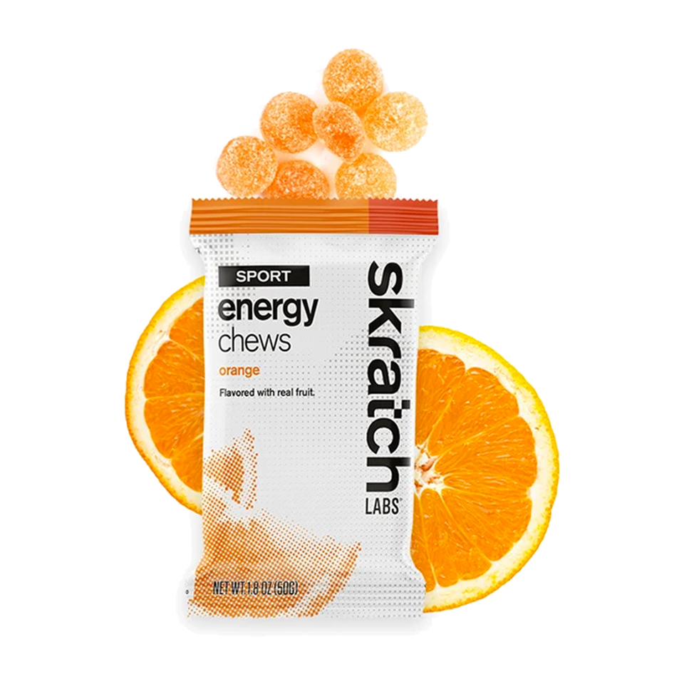 Skratch Labs Sport Energy Chews Orange - Play Stores Inc