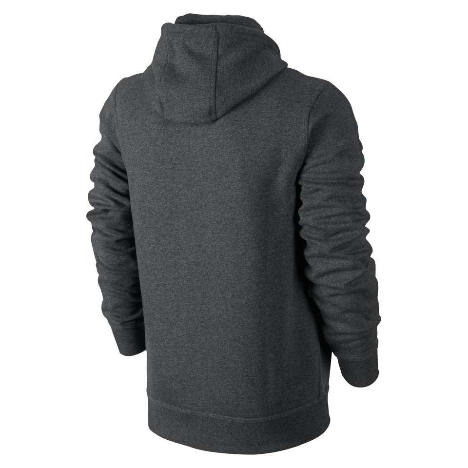 Download Nike Men's Club Swoosh Hoodie Charcoal Heather - Play ...