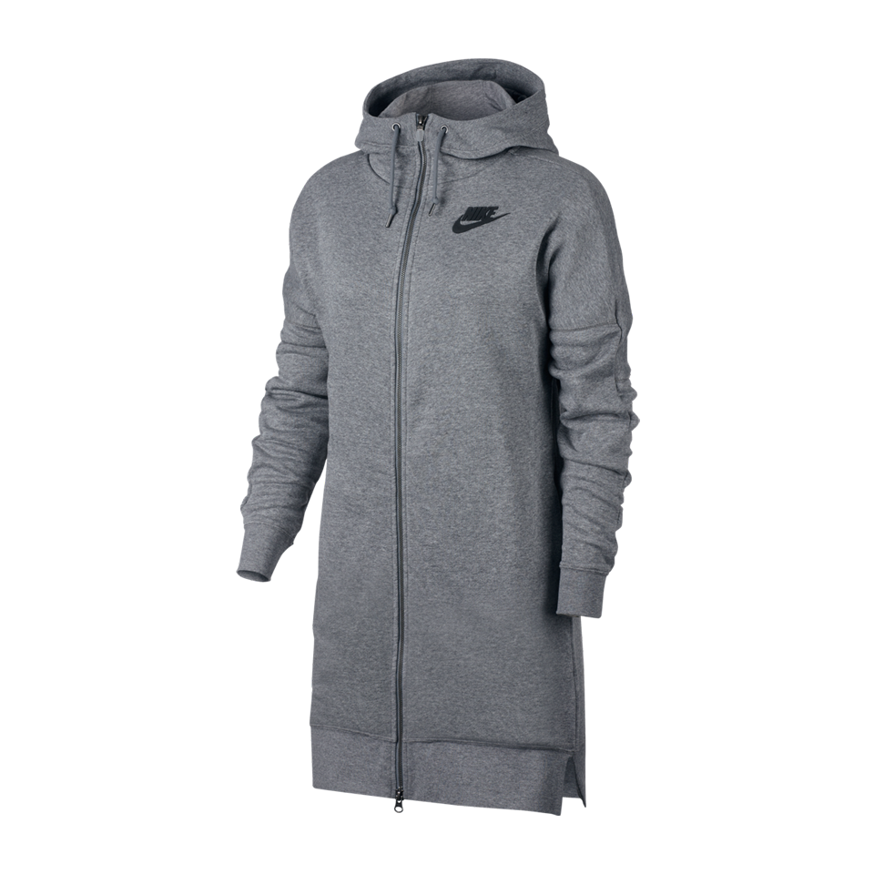 nike long hoodie women's