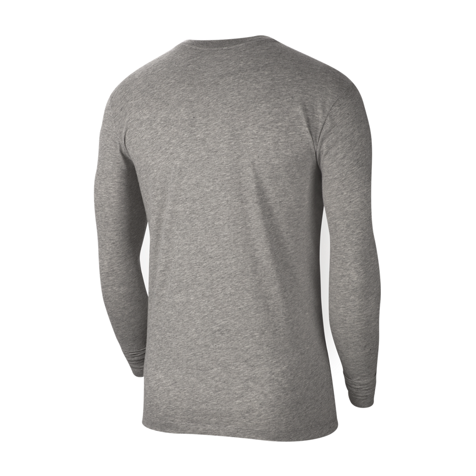 grey dri fit long sleeve