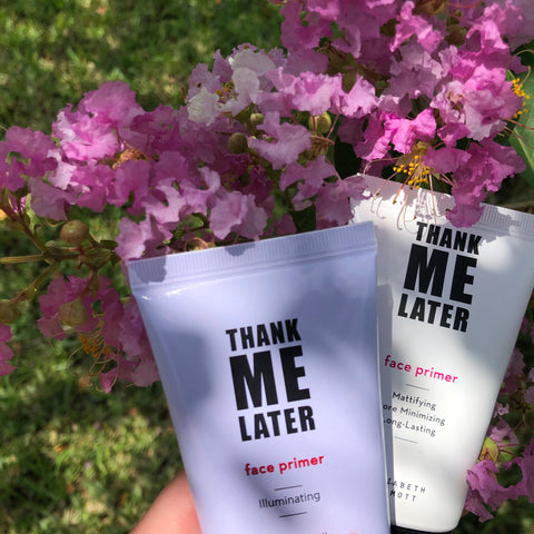 Illuminating and Matte Thank Me Later Face Primer by Elizabeth Mott