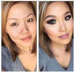 ayeitzkelleh wearing Elizabeth Mott cruelty-free setting powder