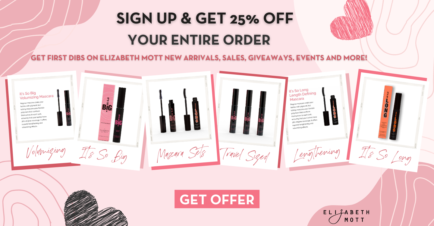 save on elizabeth mott mascaras and travel sized mascaras