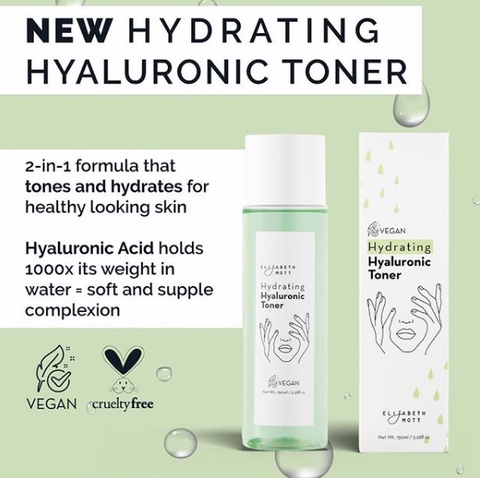 Hydrating Hyaluronic Toner - Elizabeth Mott