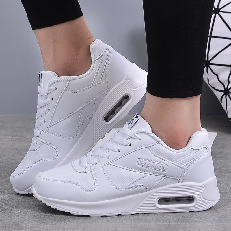 Product Image for DMT | Anti-Rutsch Chunky Damen Freizeitschuhe, Weiß / 42