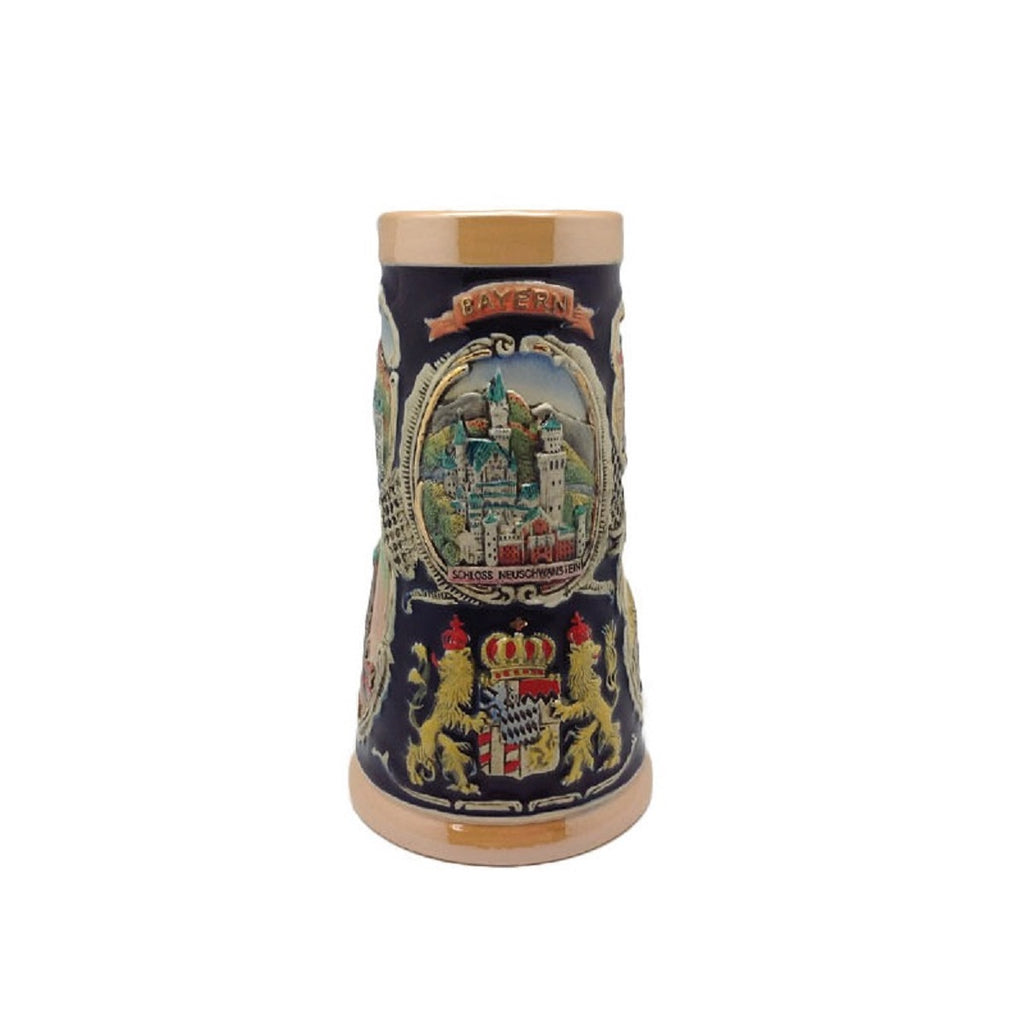German Banner Collectible Beer Stein without Metal Lid – GermanGiftOutlet