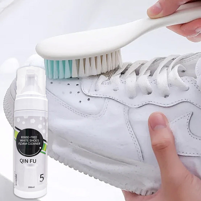 Rinse-Free White Shoes Foam Cleaner
