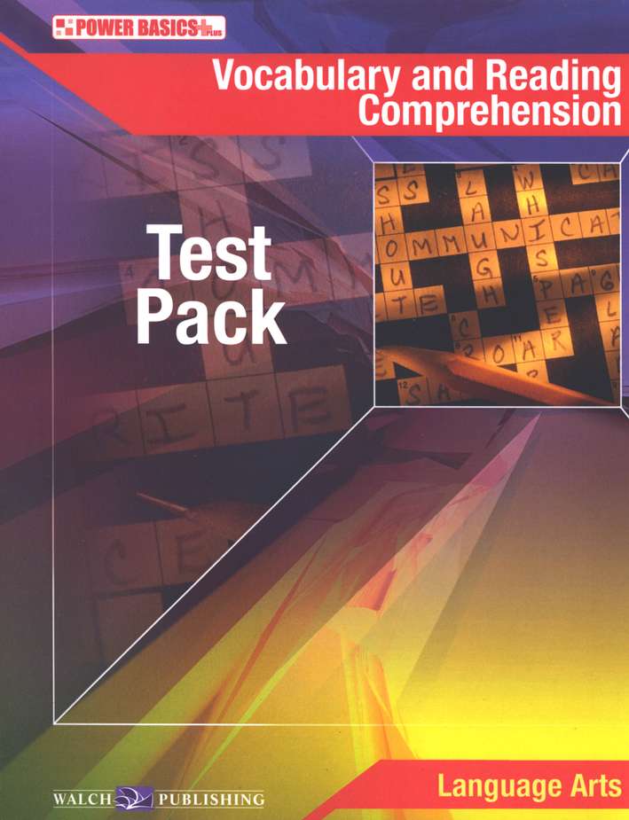 WALCH EDUCATION Power Basics Vocabulary & Reading Comprehension Tests
