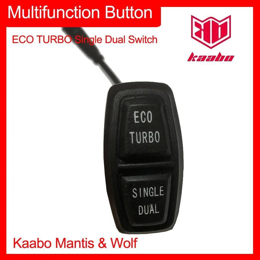 Switch ECO TURBO Single Dual Switch Multifunction Button For Kaabo