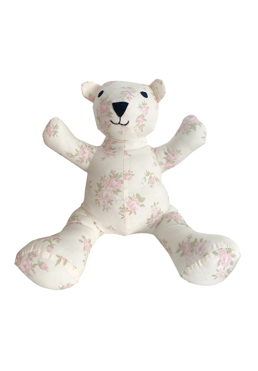 soft pink teddy bear