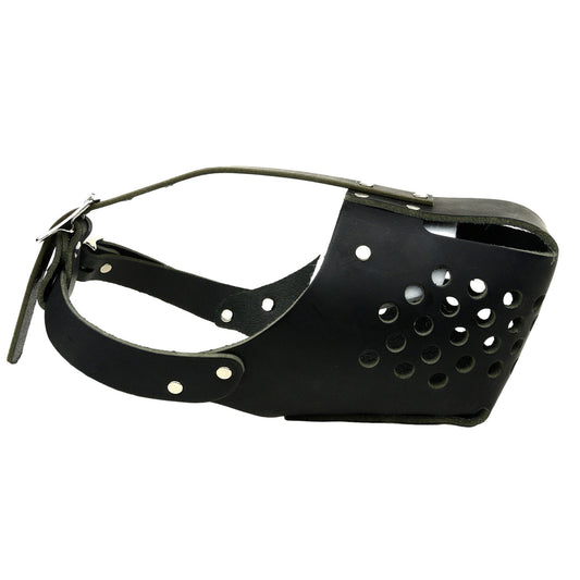 Viper Echo Leather Basket Dog Muzzle  Dog muzzle, Rhinestone dog collar,  Muzzle