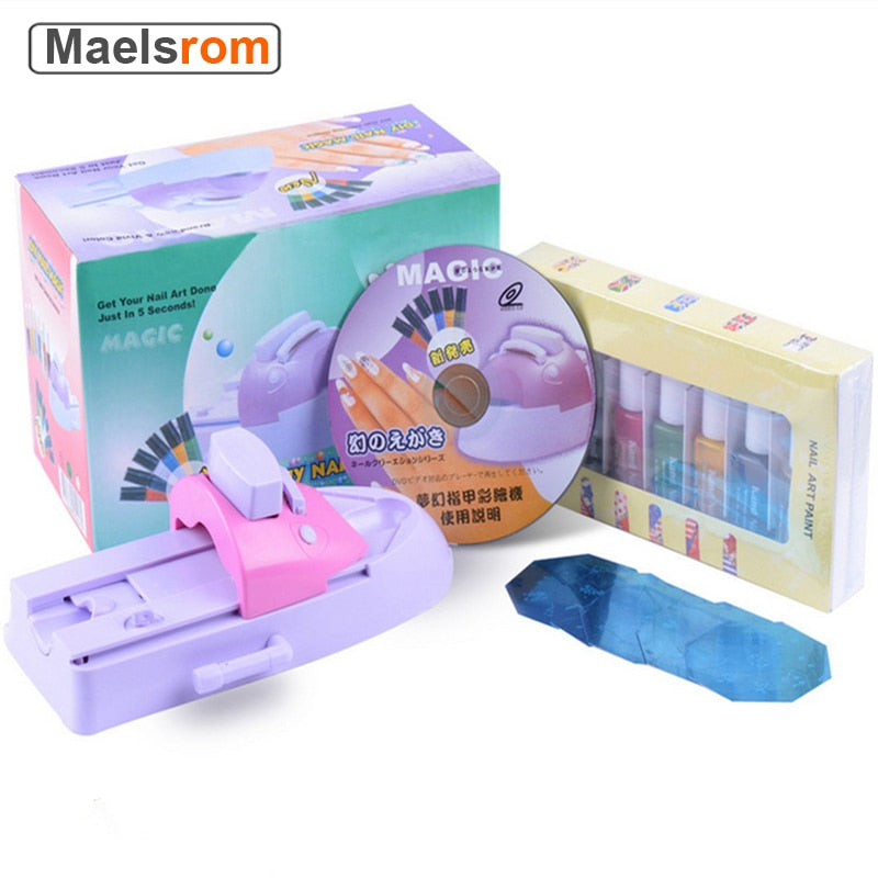 Manual Printing Machine DIY Nail Painting Inkjet Printer