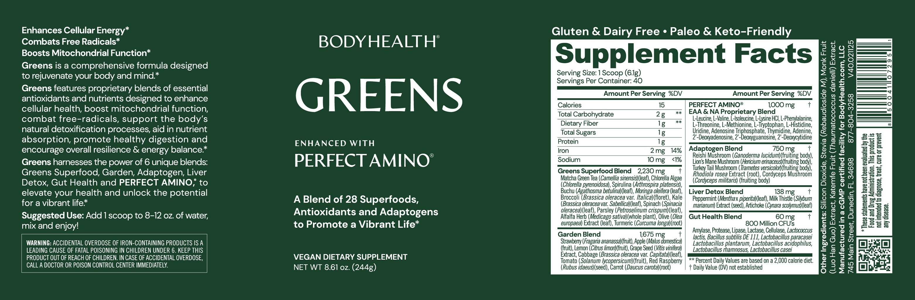Greens Label