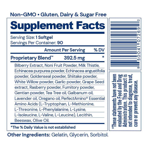 Gut Defense Label