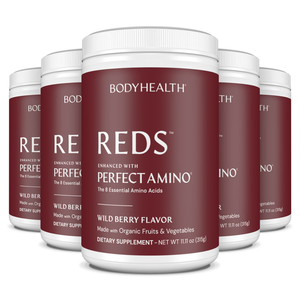 BodyHealth Perfect Reds Organic Phytonutrient Superfood Powder 6 pack