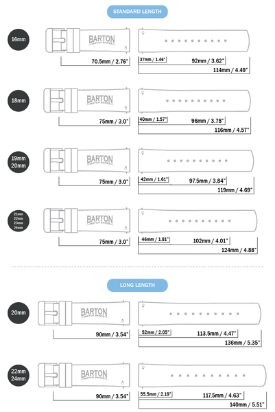 strap specs and dimensions