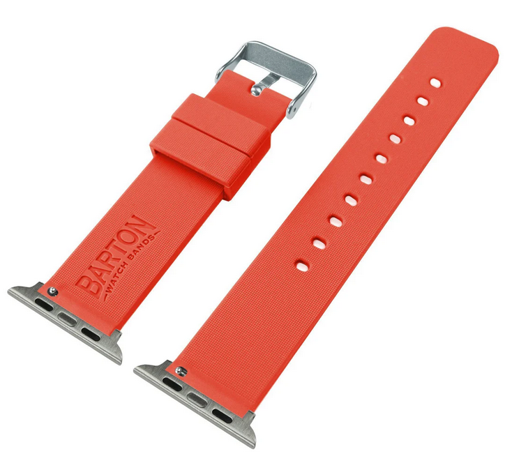 Apple silicone roarange watch band