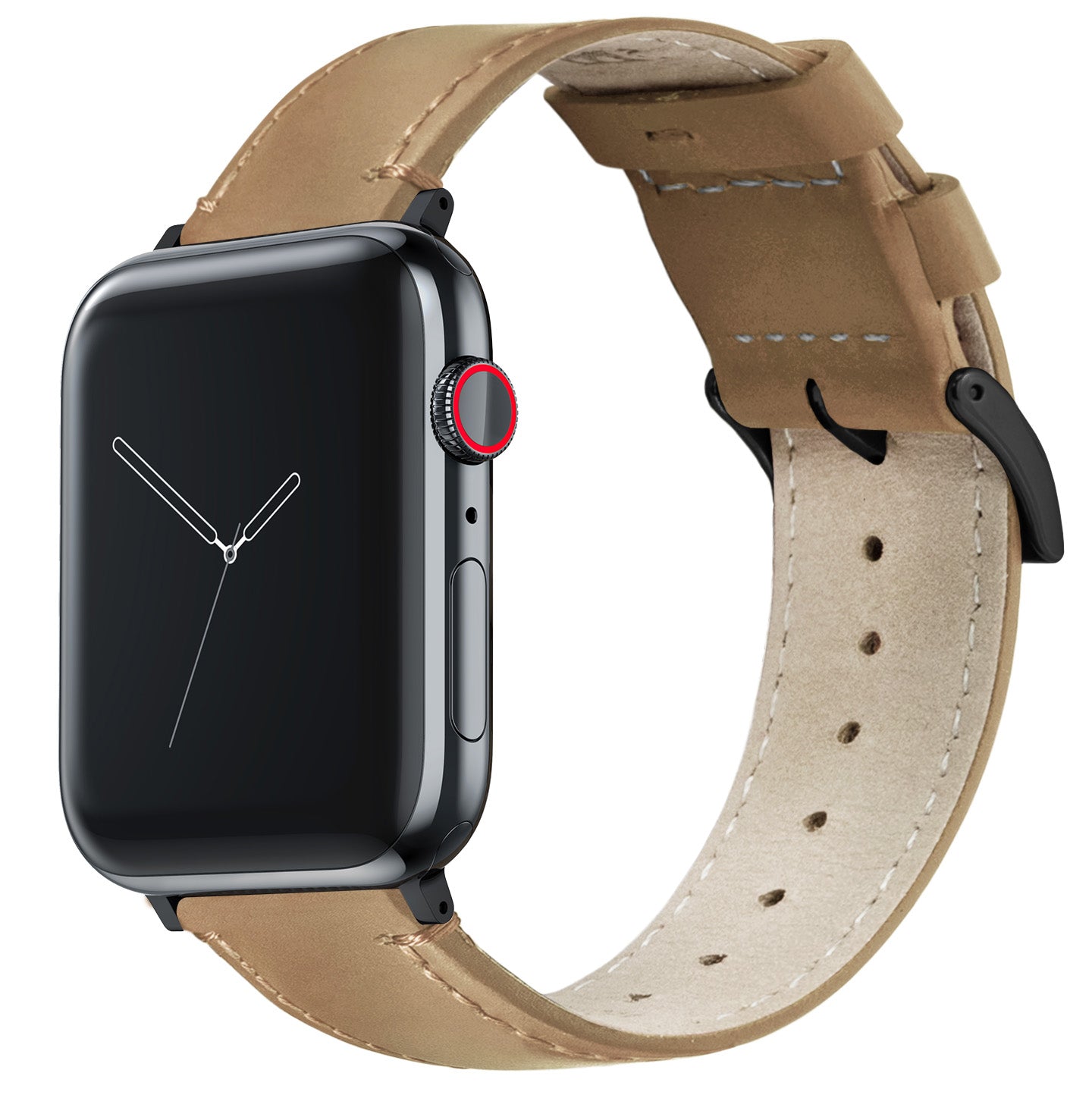 apple watch leather deployant band