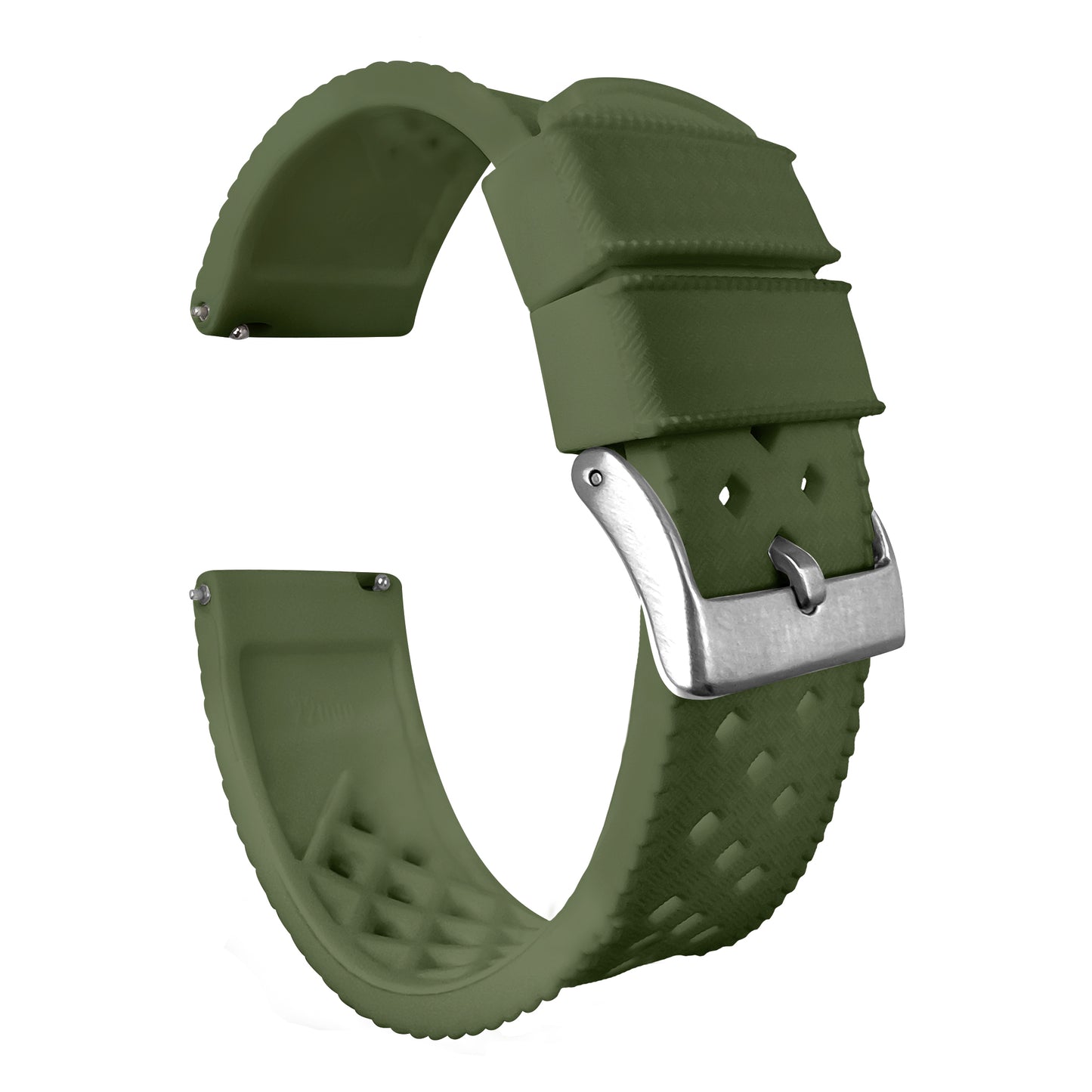 stemning lytter eftermiddag Moto 360 Gen2 | Tropical-Style 2.0 | Army Green – Barton Watch Bands