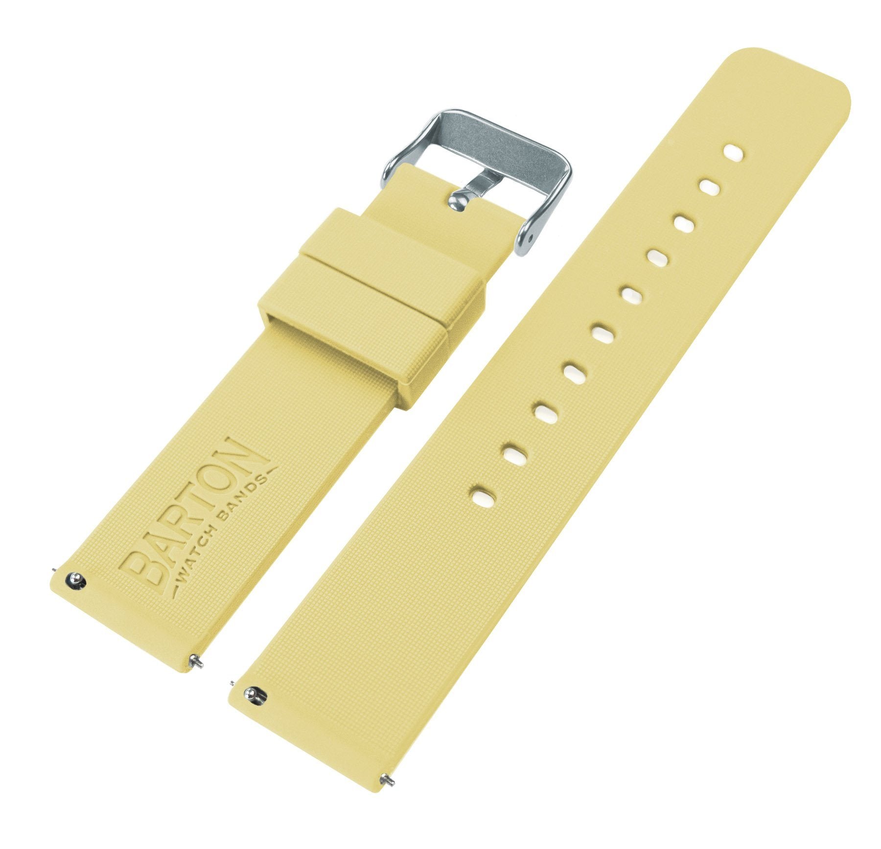 Mobvoi TicWatch  | Silicone | Happy Yellow - Barton Watch Bands