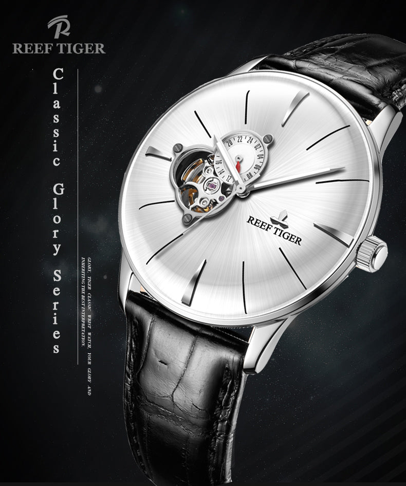 High Quality Luxury Reef Tiger Designer Classic Glory Dress Watches