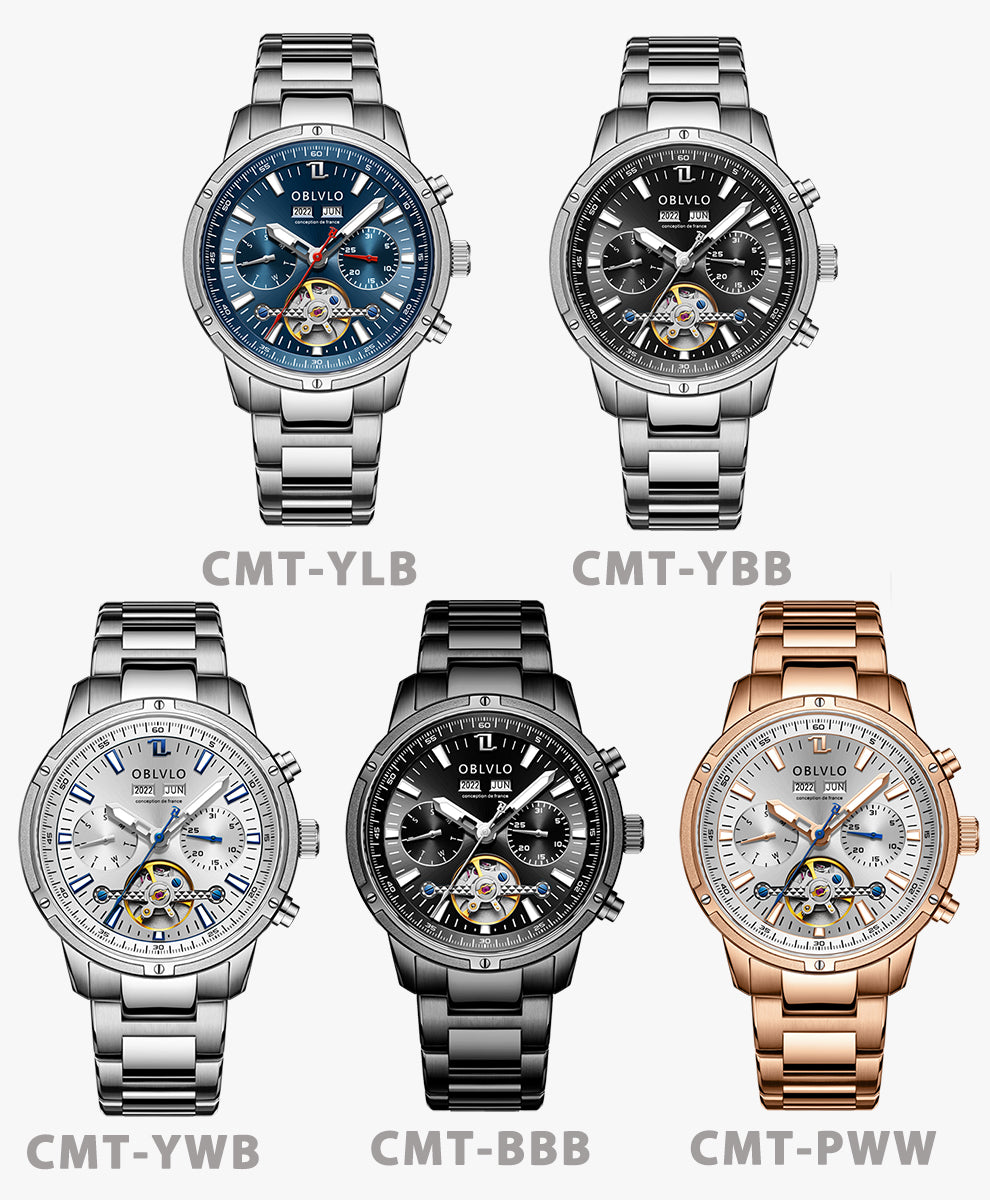Luxury Chronograph Automatic Watches For Men