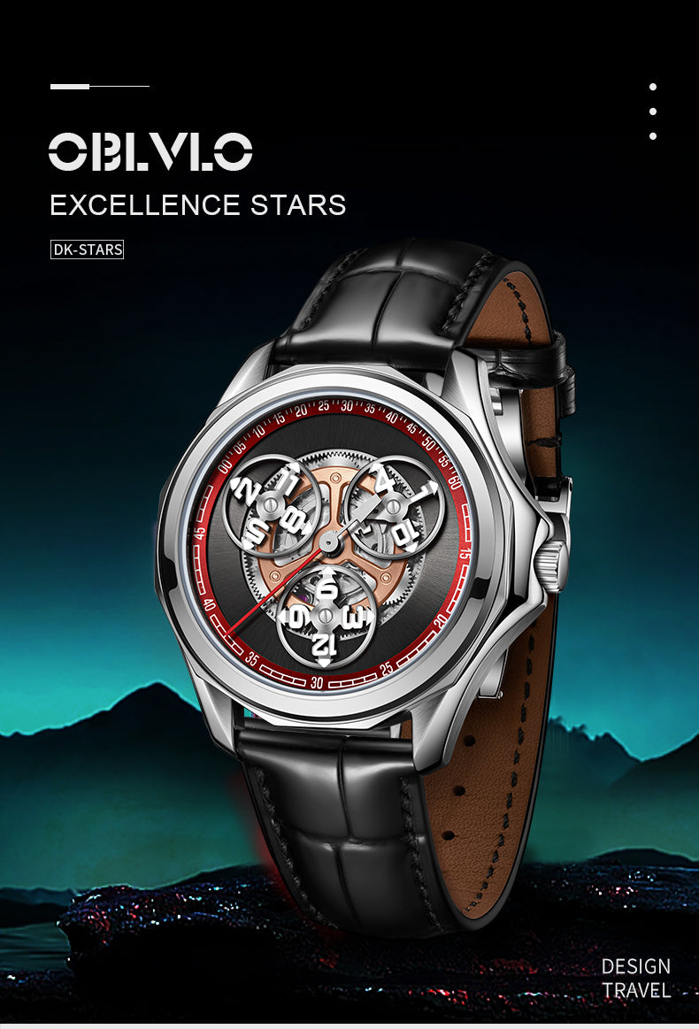 Luxury Designer Oblvlo DK-DL YRB Automatic Watches
