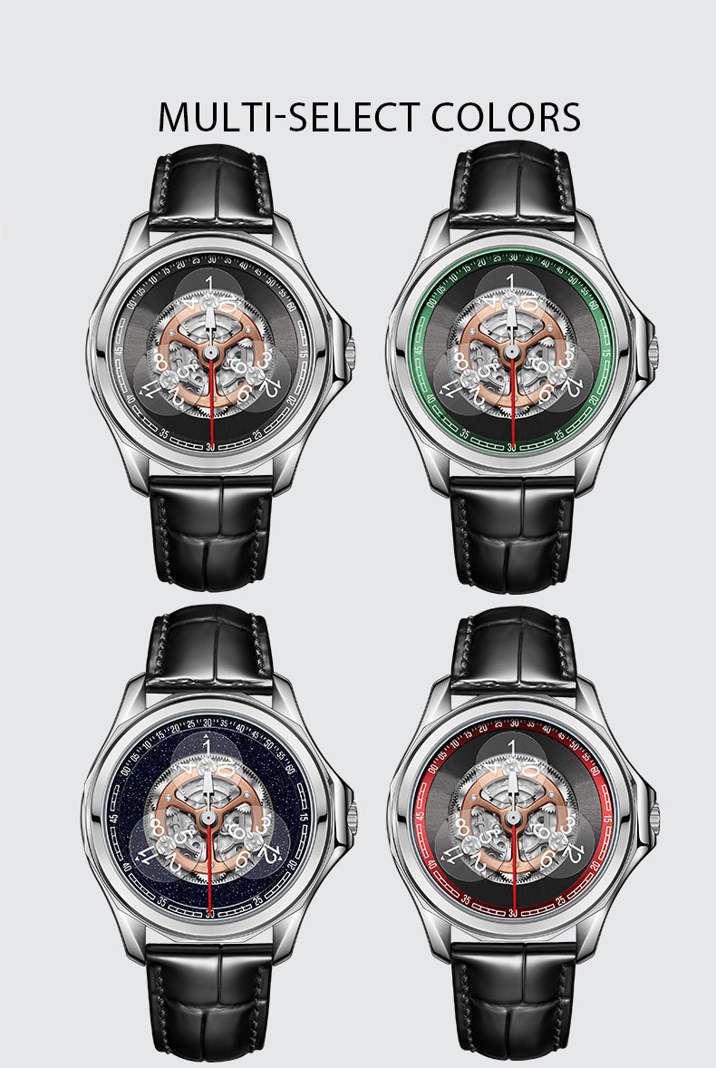 Luxury OBLVLO DK Stars Glass Series Unique Mechanical Watches