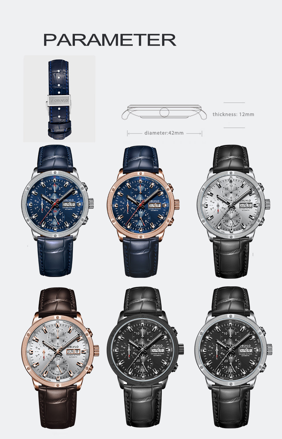 Affordable Automatic Chronograph Watches for men