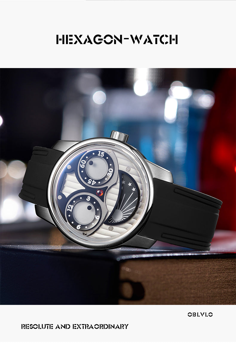 Luxury Oblvlo SK-JM Mechanical Watches For Men