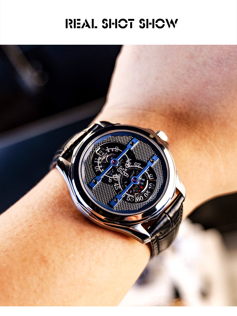 Oblvlo Designer Automatic Luxury Dress Watches For Men