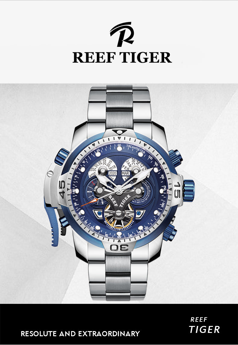 Perfect Luxury Men's Automatic Sport Watches - Reef Tiger