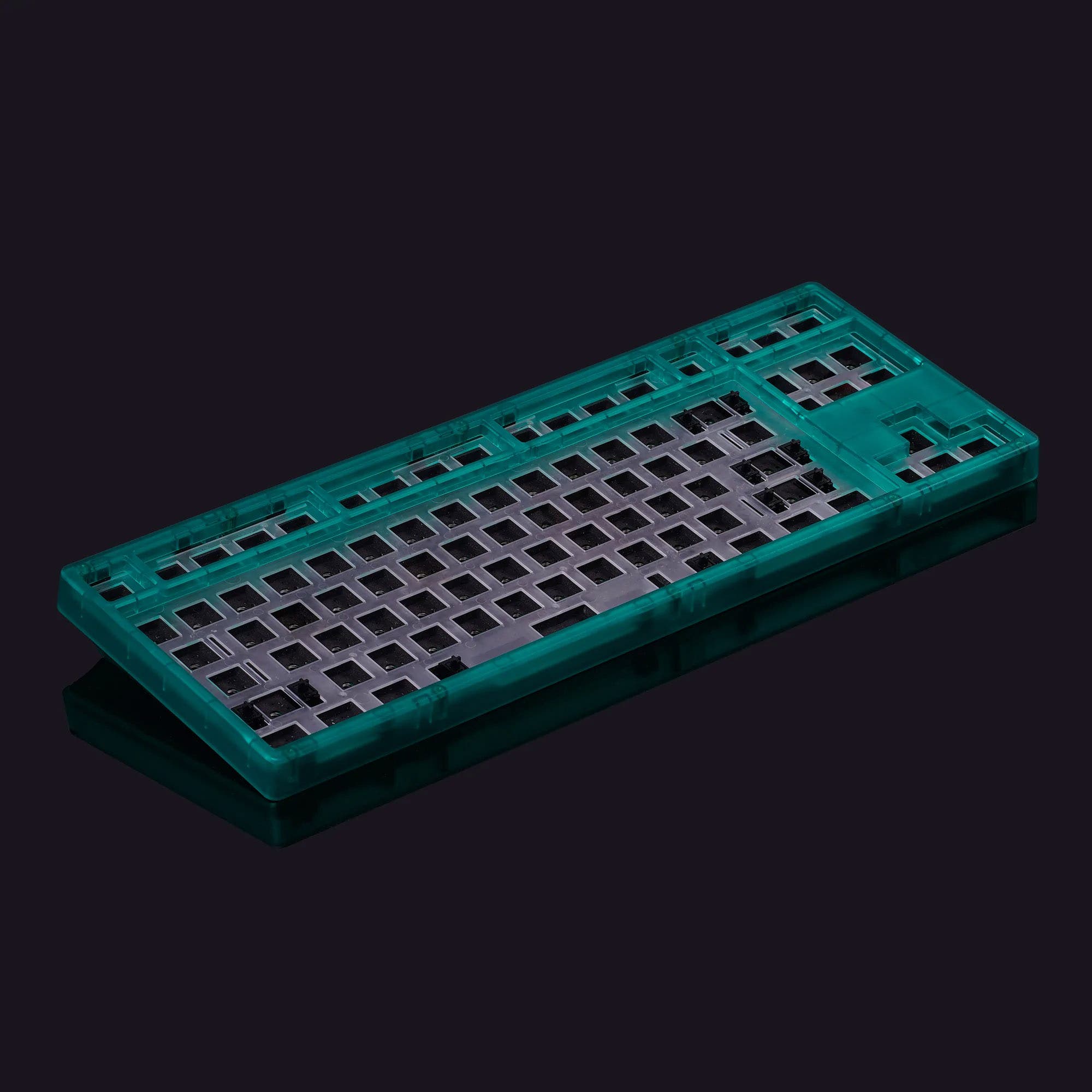 KBDFans Tiger Lite Transparent Green MK2X9NYUJV |0|