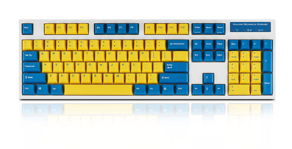 Leopold FC900RBT Bluetooth Yellow/Blue PD MK0PAUH206 |14625|