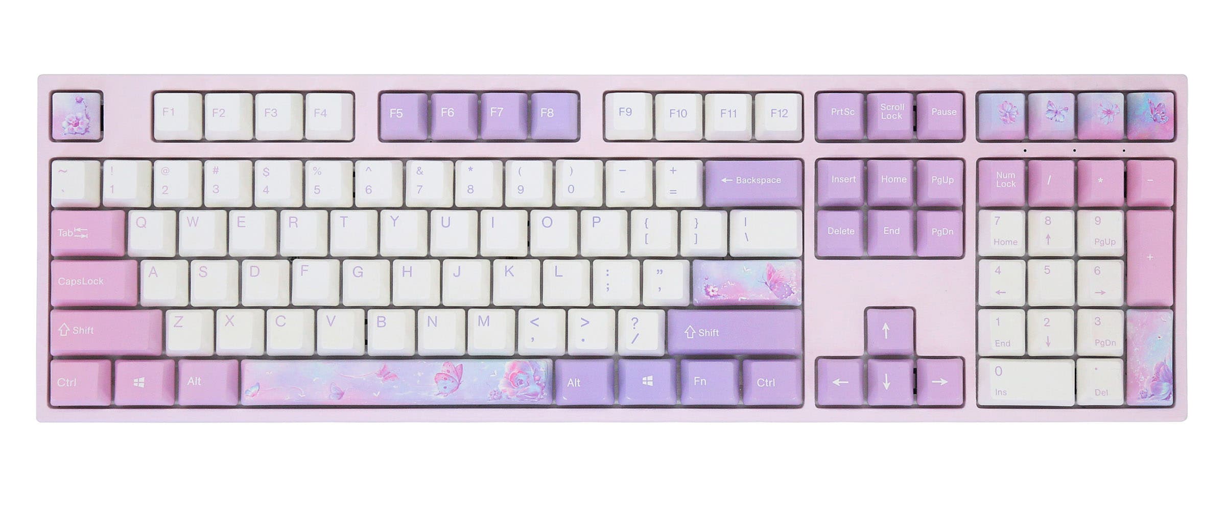 Varmilo VPE108 Dreams on Board Hotswap Wireless White LED Keyboard