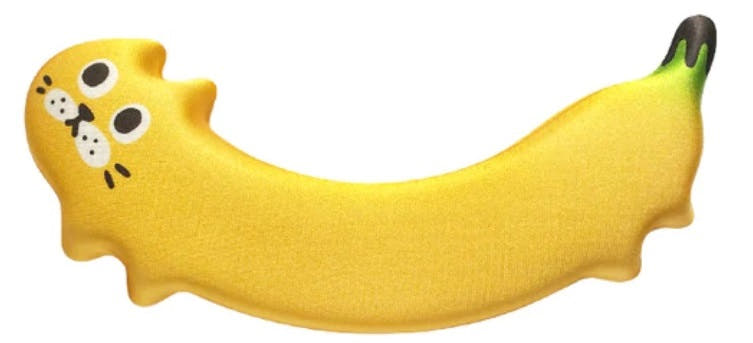 Yunzii Banana Cat Keyboard / Mouse Wrist Rest