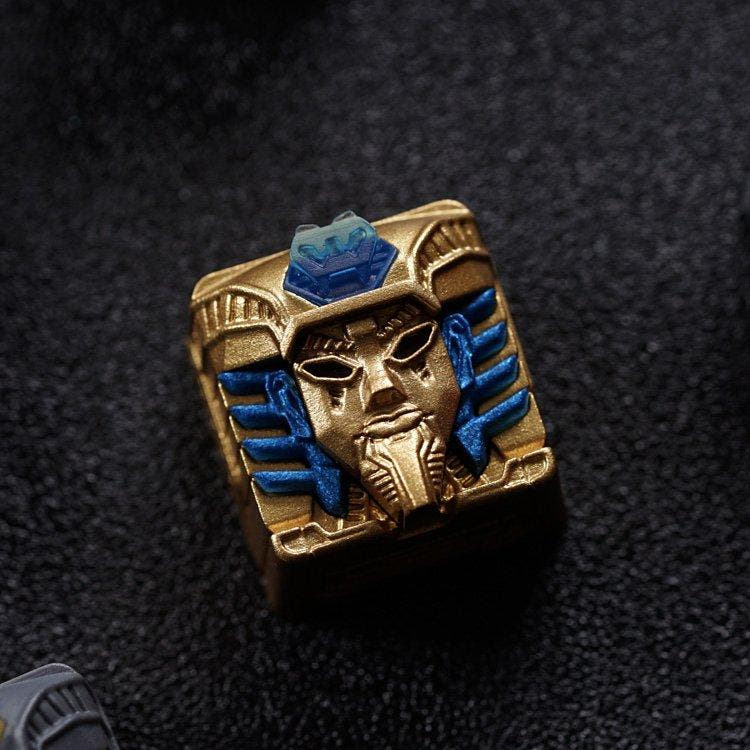 Hot Keys Project HKP Pharaoh Golden Artisan Keycap