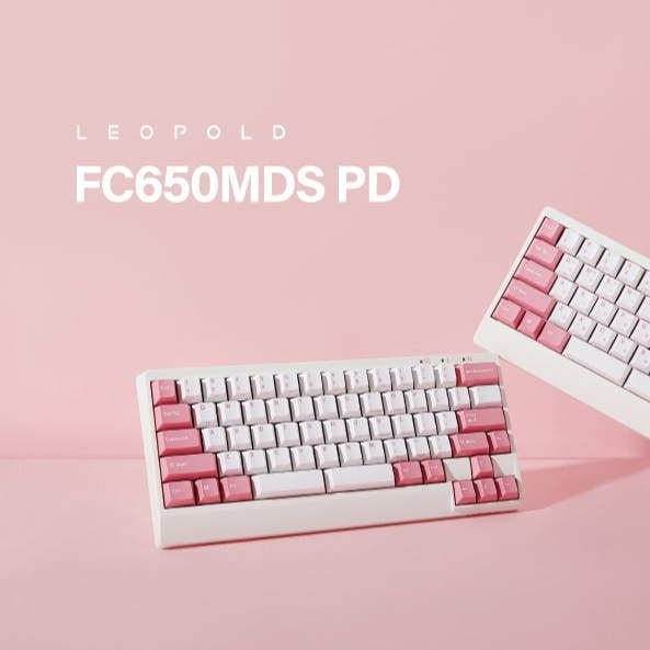 Leopold FC650MDS White/Pink PD MKPXD67Z50 |0|