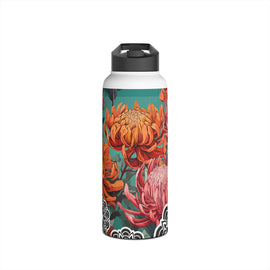 Product image for Waratah - Insulated Water Bottle - 950ml / Straw