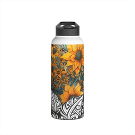 Product image for Sunflower - Insulated Water Bottle - 950ml / Straw