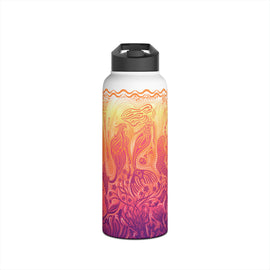 Product image for Mermaid Sunset - Insulated Water Bottle - 950ml / Straw
