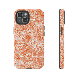 Product image for Ocean Orange - Tough Phone Case - iPhone 15