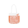 Ocean Orange Tote Bag / White / 33cm x 33cm (S) / Side 1