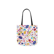 Playful Pizzazz Tote Bag / Light / 33cm x 33cm (S) / Side 1