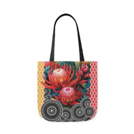 Banksia Tote Bag / Black / 46cm x 46cm (L) / Side 1