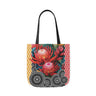 Banksia Tote Bag / Black / 46cm x 46cm (L) / Side 1